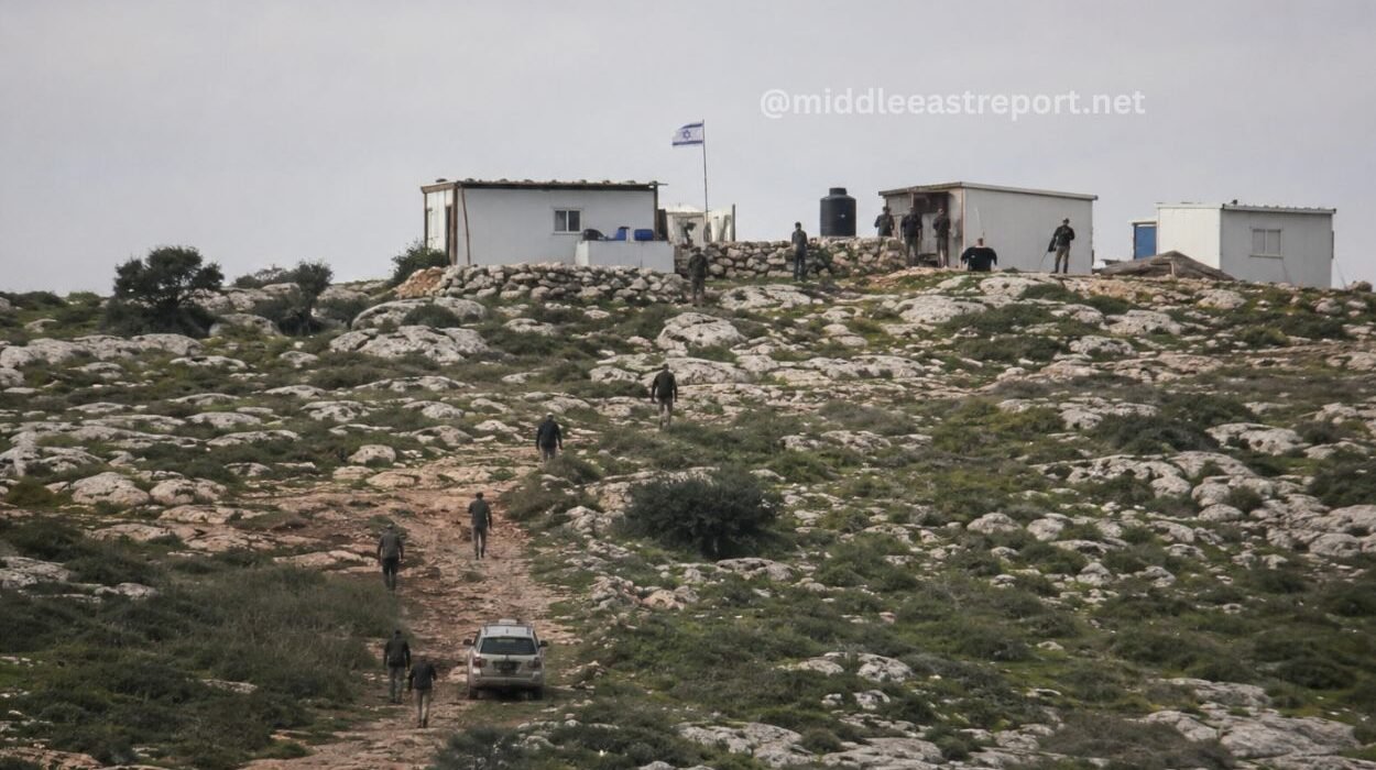 Headline: Israel’s Defense Minister Commends Radical Settlers Occupying Evacuated West Bank Outpost
