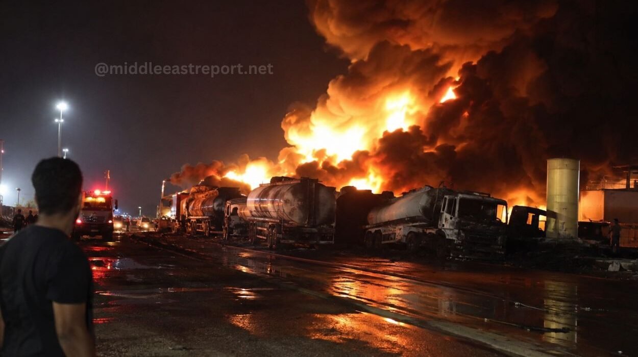 20 Injured as Destructive Fire Rips Through Vital Energy Distribution Hub Near Sulaimaniyah, Iraq 20 Injured as Destructive Fire Rips Through Vital Energy Distribution Hub Near Sulaimaniyah, Iraq