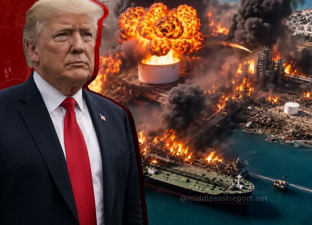 Trump Shares AI-Generated Video Claiming Kharg Island “Blown to Smithereens” as US-Iran Clashes Resume